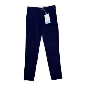 CARREMENT BEAU - PANTS - NAVY BLUE - 100% COTTON - 8Y B - NWT